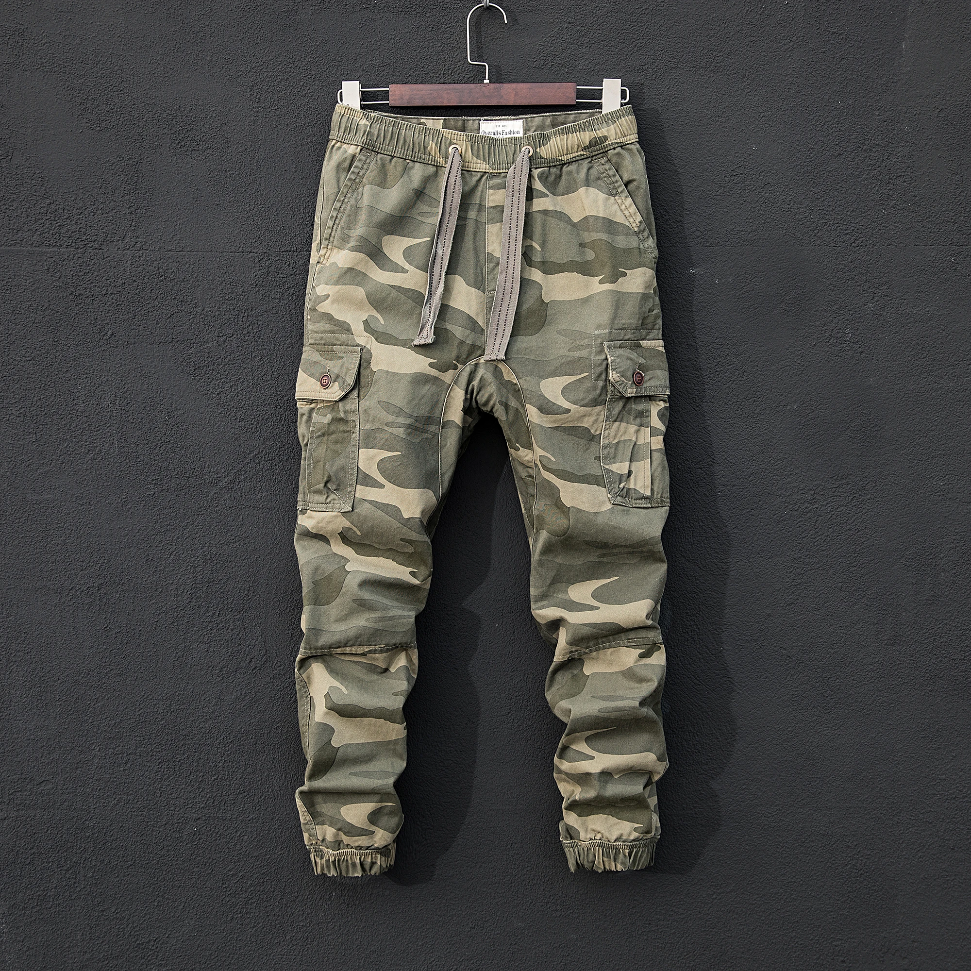 

Camo Pants Men 5-color Classic Men's Overalls TrousersMilitary Multi-pocket Straight Tactical Cargo Pants Male Brand