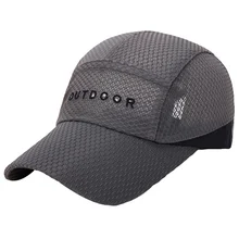 Беговая Кепка для гольфа быстросохнущая уличная Кепка для верховой езды теннис; Бейсбол УФ-защита Ультра Легкая сетчатая Кепка тонкая летняя Спортивная Кепка