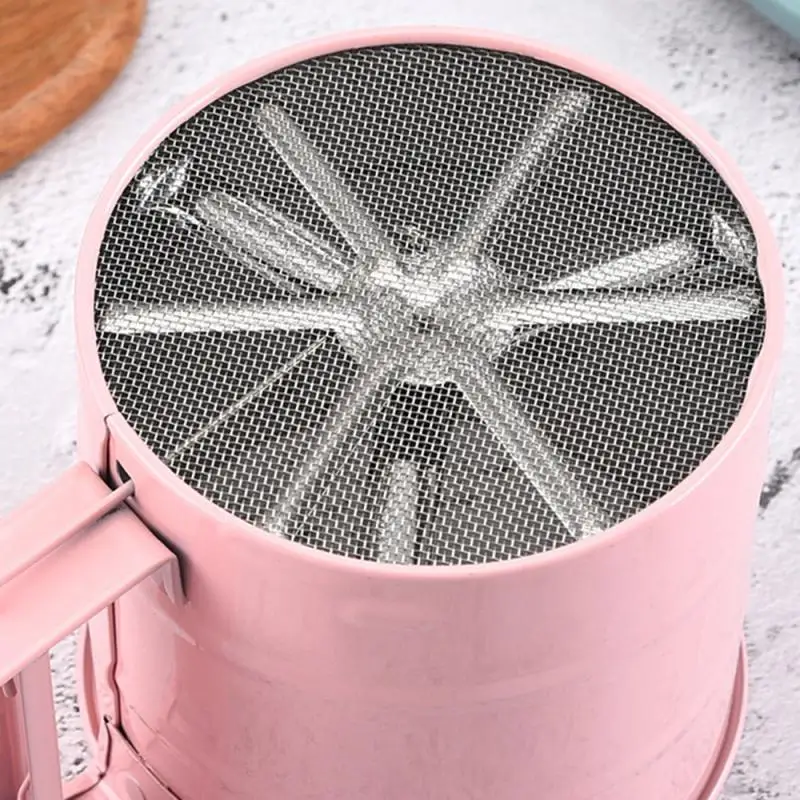 Wonderlife Stainless steel icing sugar shaker Multi-function hand-held screen flour sieve Bakery accessories reposteriabaking