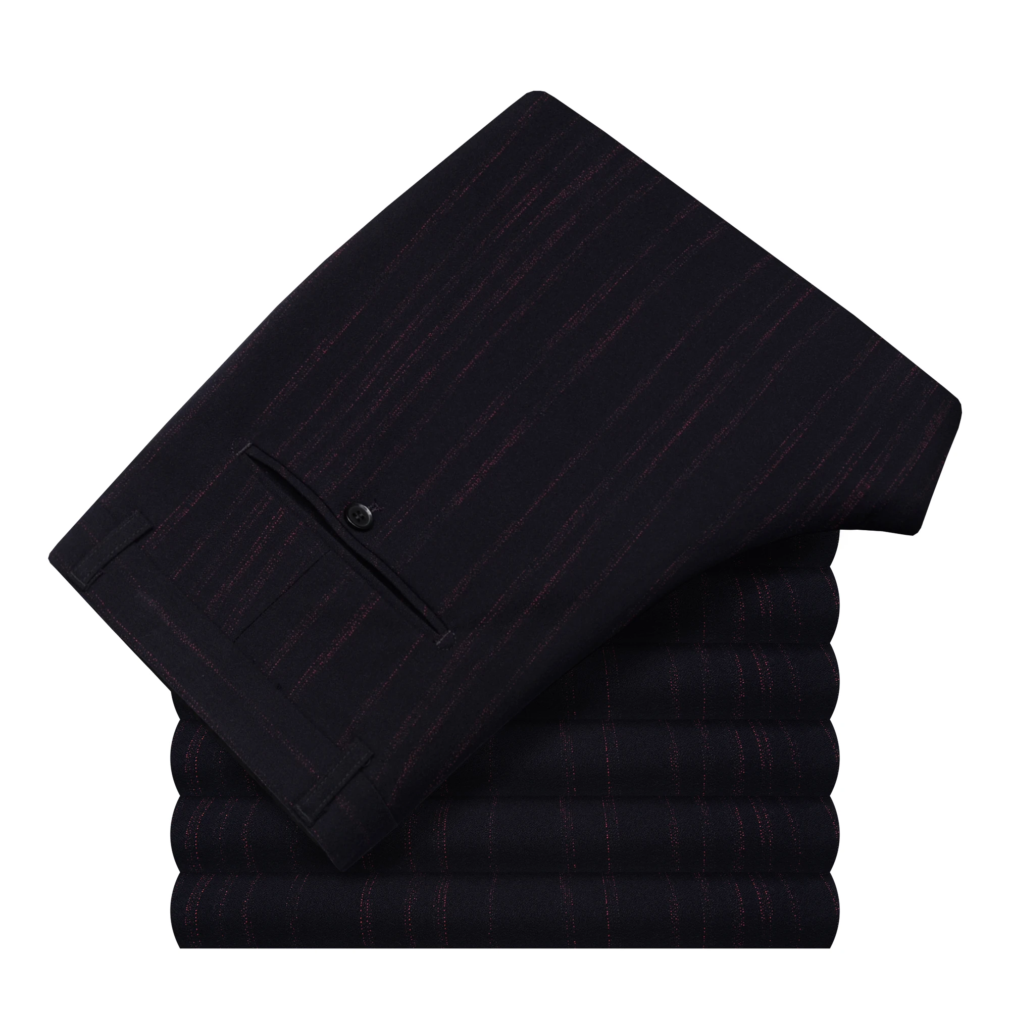 Большие размеры 4XL 5XL 6XL 7XL 8XL 9XL мужской классический костюм брюки высокое качество свободные прямые Полосатые повседневные брюки 5 цветов - Цвет: DP18126