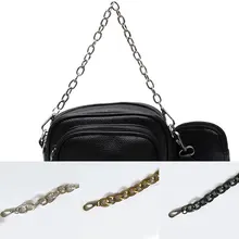 New 30cm Replacement Bag Strap Chain For Handle Bag Handbag Hardware Metal Bag Chain For Shoulder Bag DIY O Shape Bag Accessory