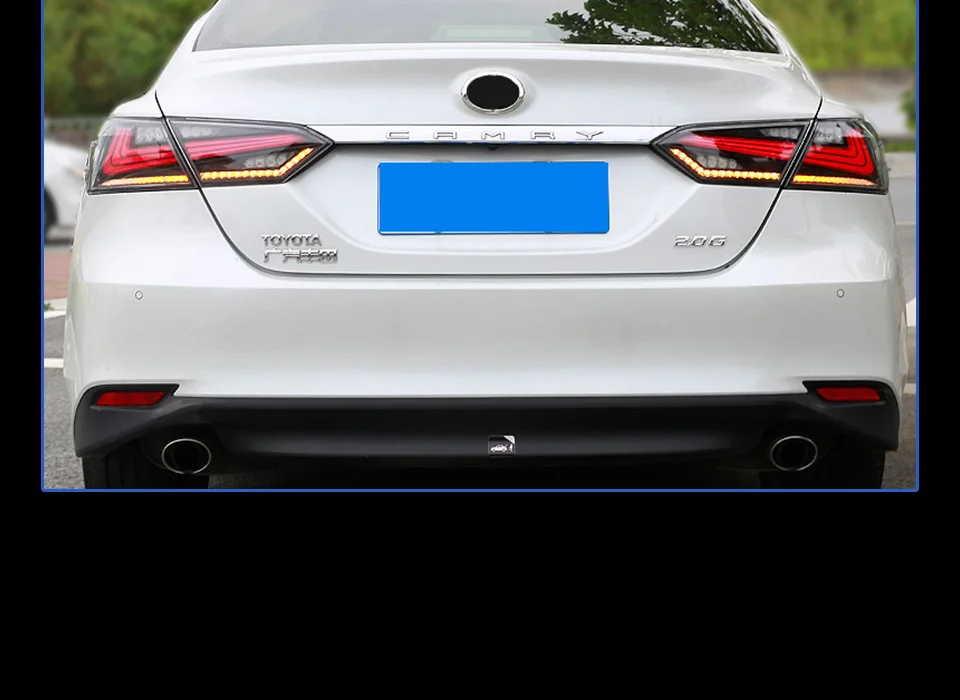Задний фонарь для автомобиля Toyota Camry- новая светодиодная сигнальная лампа CAMRY Противотуманные фары DRL дневные ходовые огни тюнинг автомобильные аксессуары
