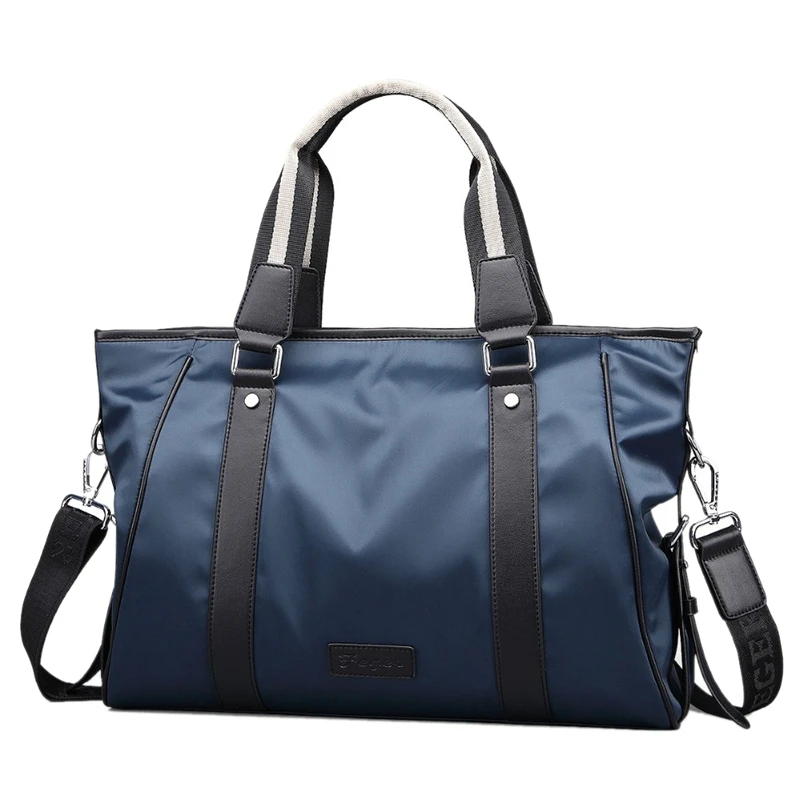 

FEGER Men Handbag Casual Tote Bag Oxford Business Bag Waterproof Shoulder Laptop Briefcase Luxury Handbags Bags