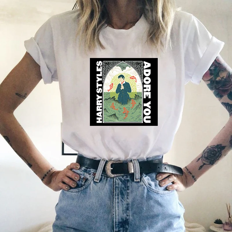 Tees Female Ullzang T shirt 90s Graphic 