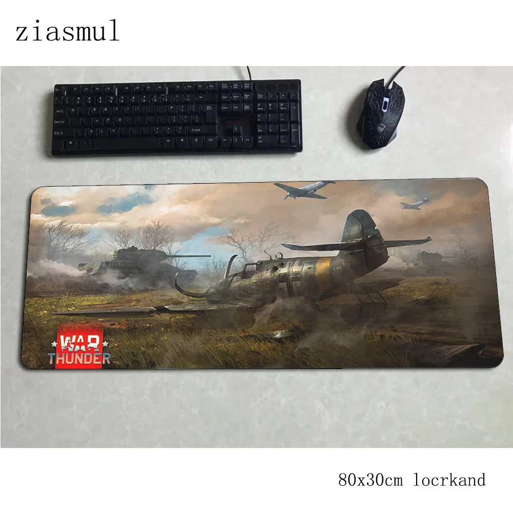 War thunder padmouse 80x30 см игровой коврик для мыши игровой толстый большой коврик для мыши геймерский компьютерный стол esports коврик notbook mousemat pc