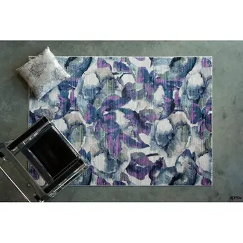 

Apex Himalayan 3 'x 5' Polypropylene Purple Runner Rug