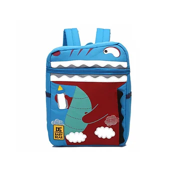 

Cartoon School Backpack for Boy Girl crocodile Drawstring Bag Student book bag Kids School Bag