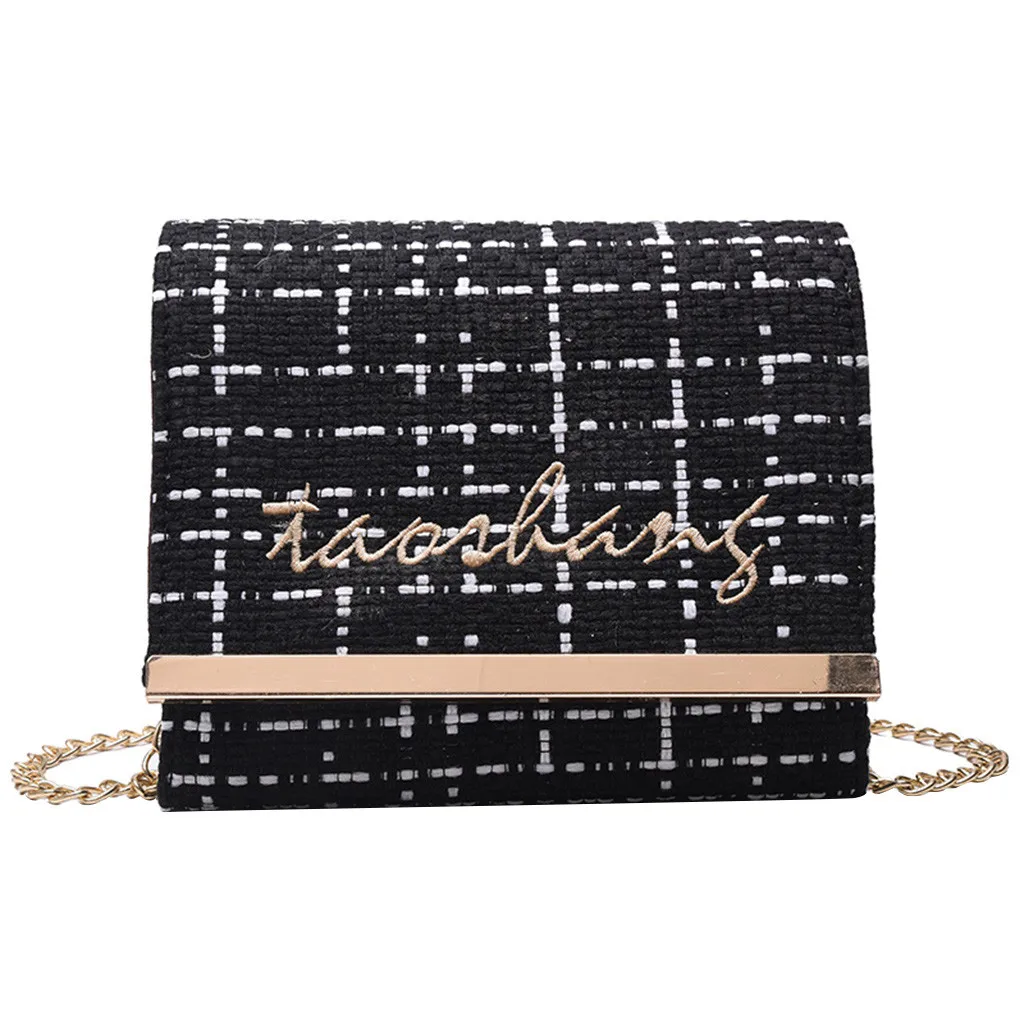 Женская маленькая квадратная сумка повседневная через плечо роскошные сумки