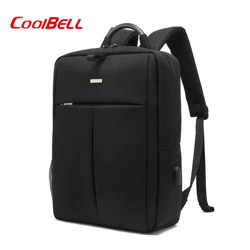 COOLBELL мужской деловой рюкзак для ноутбука Usb вместительные сумки школьная сумка