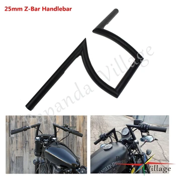 

1'' Handlebars Universal 25mm Z-Bars Drag Handle Bar For Harley Sportster XL 883 1200 Chopper Bobber Dyna FXBB Fat Bob Softail