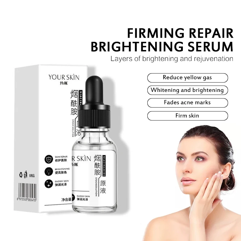 1 Pcs Nicotinamide Original Fluid 30ml Stay Up All Night Tight Repair Bright White Essence Face Serum Skin Care Products TSLM1 | Красота и