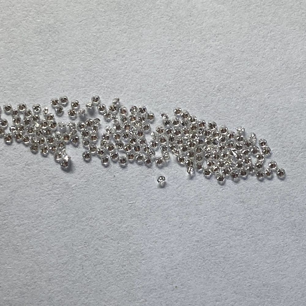 Meisidian Small Size 0.008 Carat 1.2mm 100% Natural Diamond FG VS Real Original India Stones Per Carat
