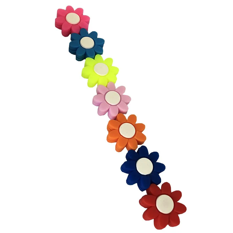 5 pcs Flower Tennis Damper Shock Absorber to Reduce Tenis Racquet Vibration Dampeners raqueta tenis pro staff Bracelet