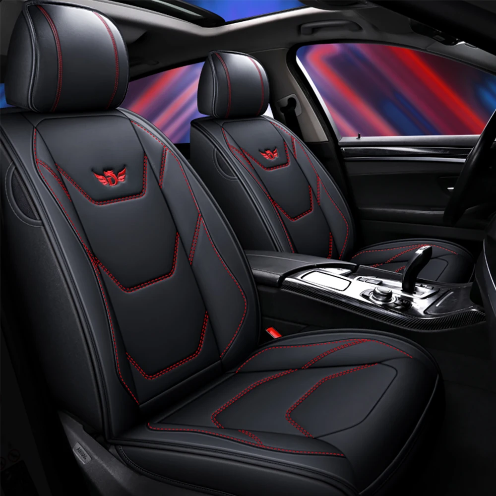 Universal PU Leather Car Seat Covers For MINI COOPER S JCW ONE F54 F55 F56 F60 R60 R61