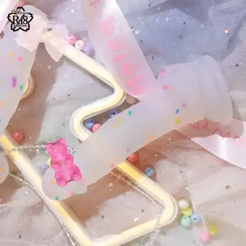 Colorful Liquid Dildo Colorful Silicone Realistic Wolf Fake Penis With Suction Cup Fantasy Dildos Masturbater Anal Knotted Toys 5