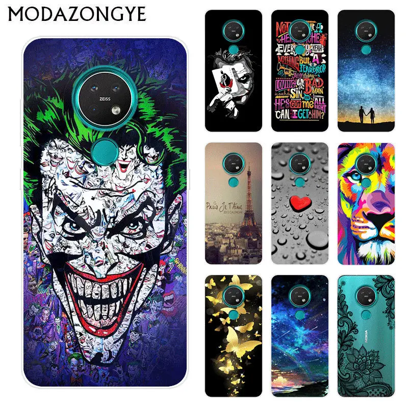 

Nokia 7.2 Case Silicone Back Cover Phone Case For Nokia 7.2 TA-1196 TA-1181 TA-1178 TA-1193 TA-Nokia7.2 TPU Soft Case