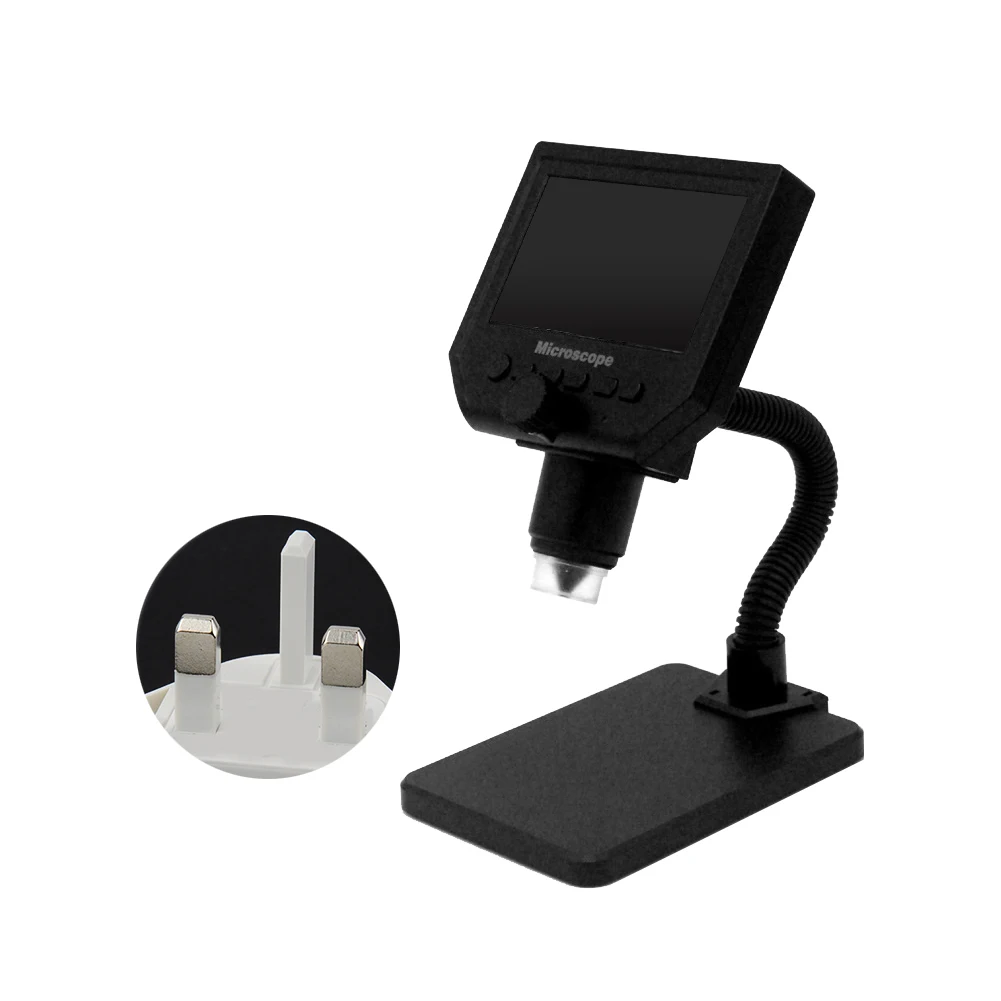 

600X Magnification 3.6MP Portable Monocular HD Microscope Inspection Rechargeable USB Industry Digital Electronic Accuracy Led