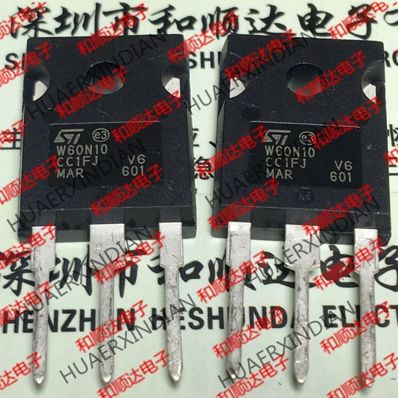 20 шт./лот W60N10 STW60N10-247 100V 60A