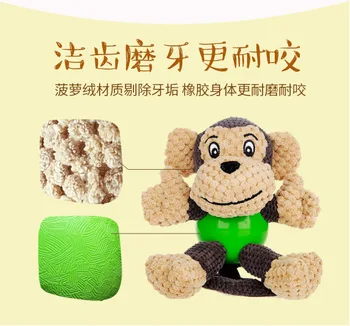 

Dog Toy Doggy Molar Bite Resistant Sound Making Teddy Corgi Puppy Toy Ball Boredom Useful Product Pet Supplies