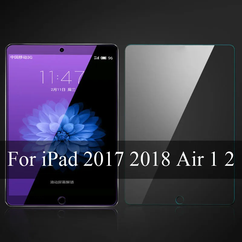 Закаленное стекло для iPad Mini 1 2 3 4 5 протектор экрана планшета для iPad Pro 11 10,5 Защита экрана для iPad 10,2 Air 1 2 Pro 9,7 - Цвет: For iPad 1718Air 12