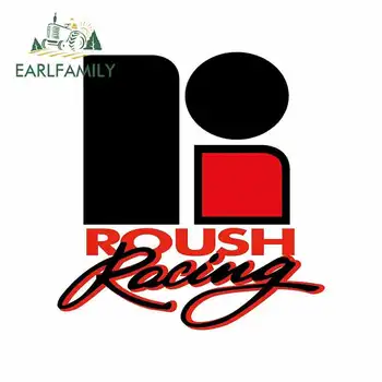 

EARLFAMILY 13cm x 12.5cm for Roush Racing Sign Fine Decal Funny Car Stickers Bumper Trunk Graphics Windshield Bumper Windows