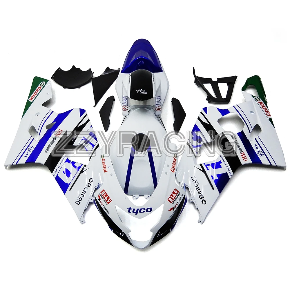 Complete Motorcycle Fairings Kit for Suzuki GSXR600 K4 2004 2005