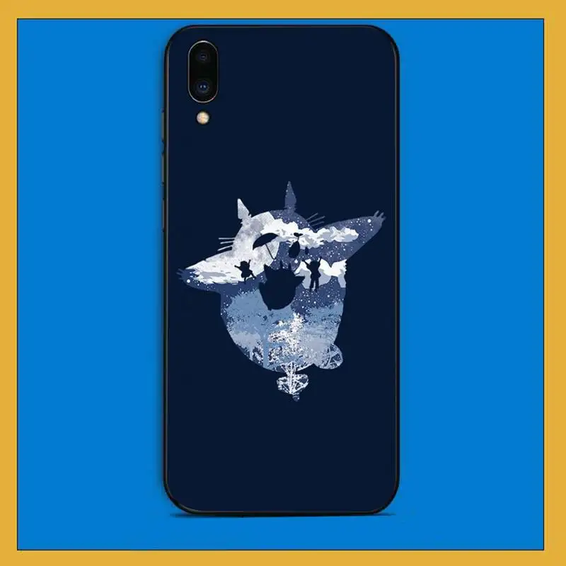 TOPLBPCS Totoro Spirited Away аниме ghiсот Миядзаки Kaonashi чехол для телефона Vivo Y91C 31 53 19 11 17 81 55 66 69