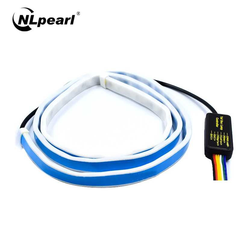 Nlpearl 120 см последовательный светодиодный светильник s для автомобилей сигнальная