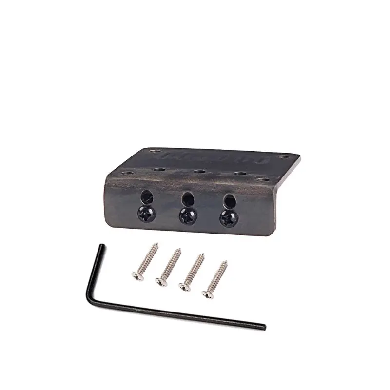 3 струны хром Жесткий Хвост Регулируемый мост для сигары коробка гитары запчасти