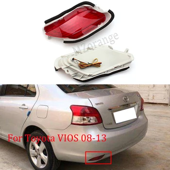 

MZORANGE Rear Bumper Reflector light fog lamp Brake warning light For TOYOTA VIOS 2008 2009 2010 2011 2012 2013