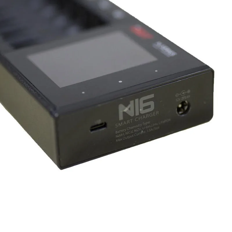 ISDT N16 36 Вт 1.5A 16 слотов lcd AA/AAA батарея быстрое зарядное устройство для LiIon LiHv Life NiMh Nicd Nizn