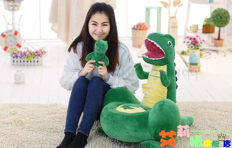 Plush Toy Dinosaur Sofa Children's Sofa Seat Pillow Cushion Lazy Cushion Sofa Chair Tatami Cushion Quality Filling