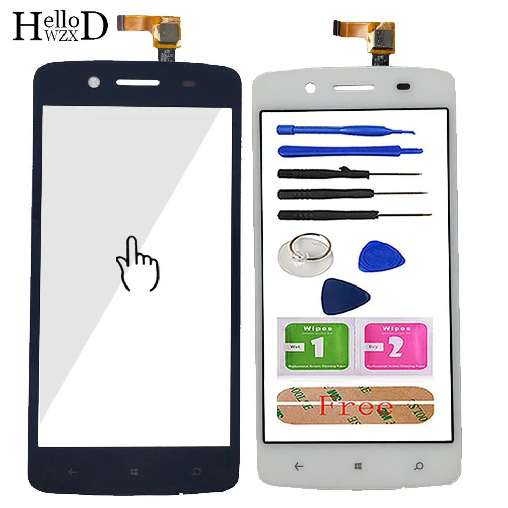 Сенсорный экран для Prestigio Multiphone 8500 Duo PAP8500 переднее стекло сенсорный дигитайзер