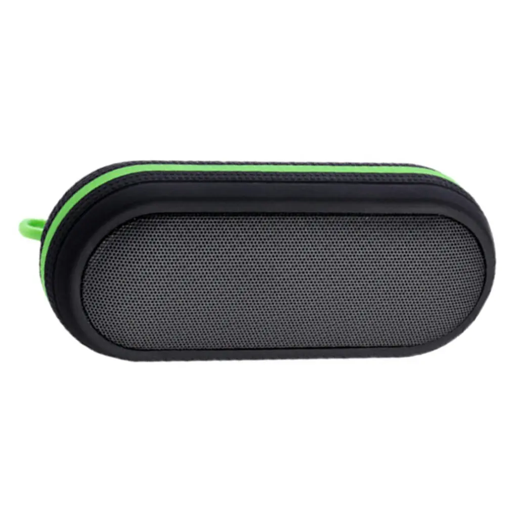 Bluetooth Wireless Speaker Bass Desktop Music Player Black Waterproof Support TF Card Stereo Anti-fall Sound Outdoor Speaker - Цвет: Белый