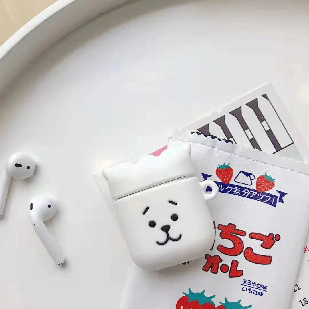 Горячая Корея мультфильм Молодежная Лига мальчик скауты беспроводной bluetooth гарнитура чехол для Airpods милый 3D кукла Мягкий силиконовый чехол для наушников