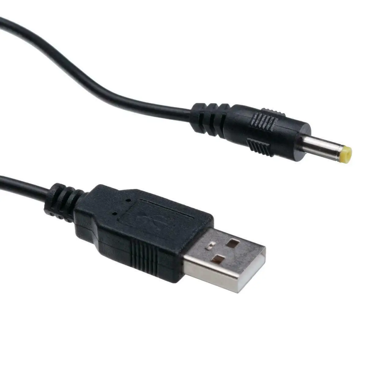 USB к DC 4 0x1 7 мм разъем 5 в зарядный кабель питания для PSP 1000/2000/3000 Черный 100