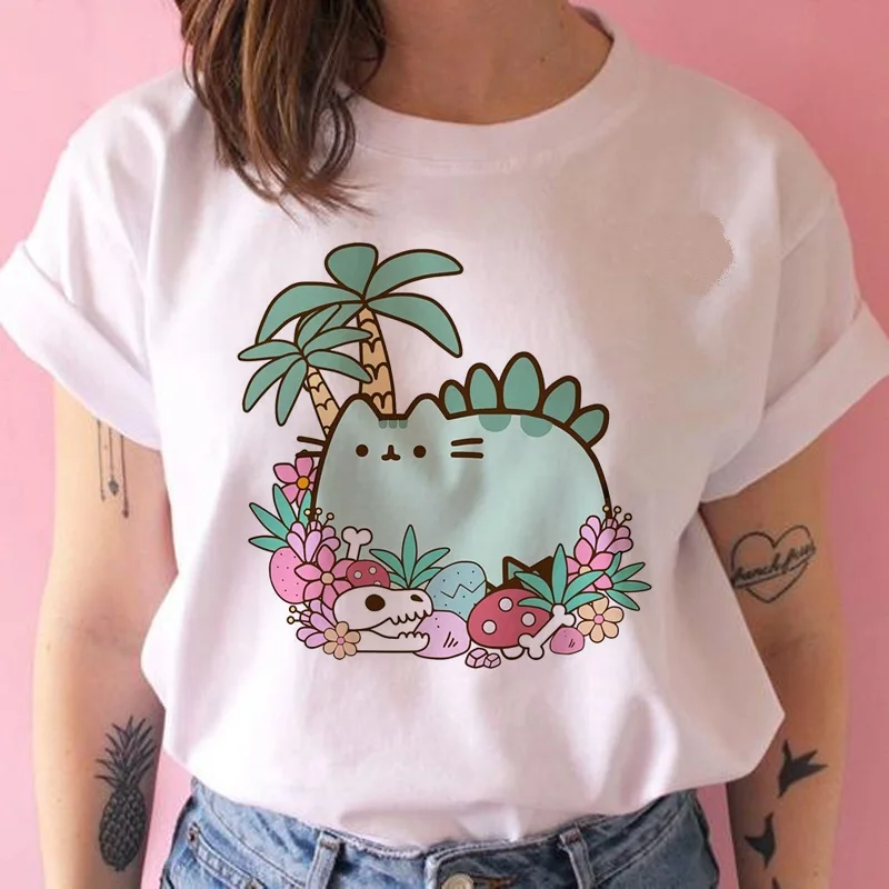 1045 Женская футболка kawaii ulzzang Tumblr гранж графическая Футболка harajuku футболка Повседневная мультяшная футболка Повседневная женская летняя - Цвет: 1045