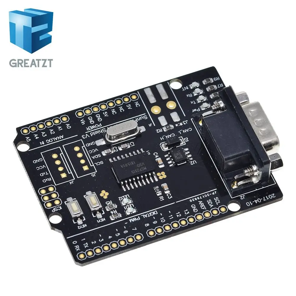 MCP2515 Can шина Защитная плата модуля фоторазъем Стандартный UART IIC SPI светодиодный