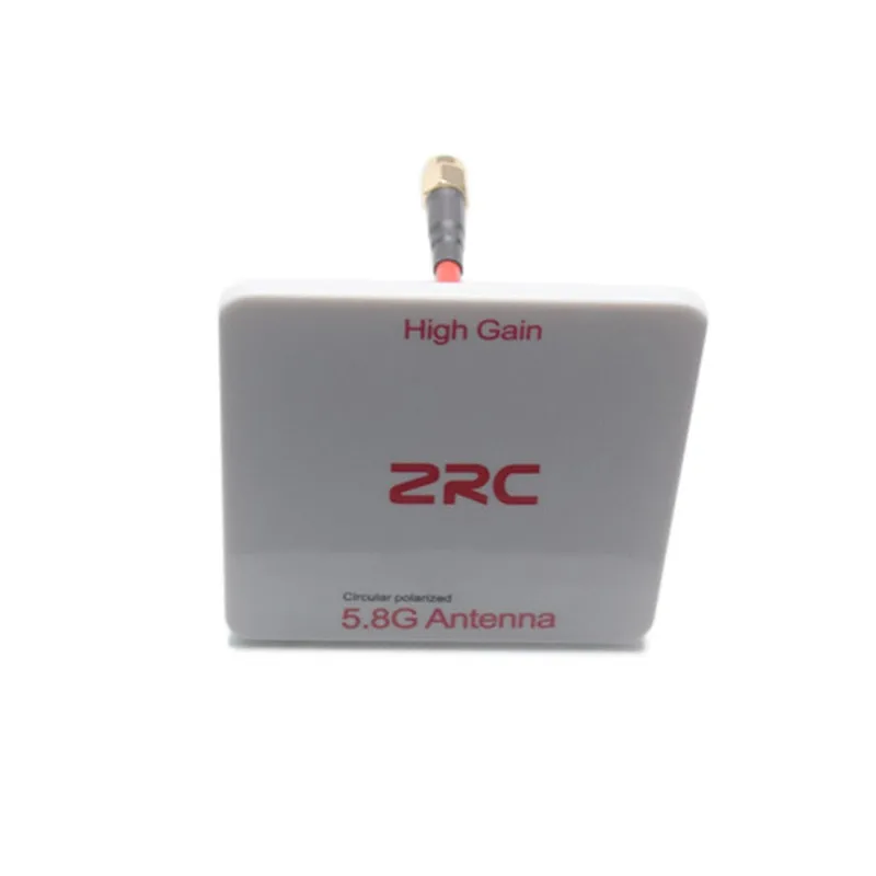 ZRC 5.8G 14dbi Circular Polarized High Gain Flat Panel Antenna SMA/RP-SMA LHCP/RHCP for FPV Transmitter VS Immersion Fatshark 