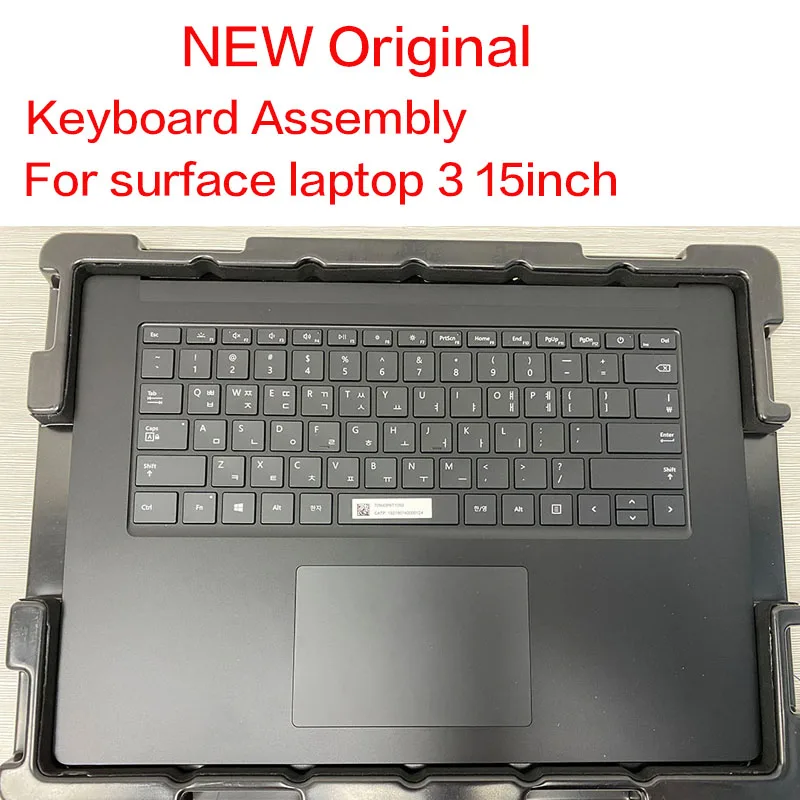 Новый оригинальный для Microsoft поверхность ноутбука 3 15 дюймов клавиатура Topcase