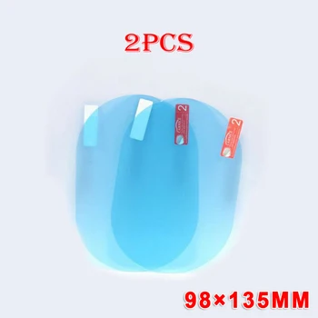 

Rainproof Covers Cars Car Anti-Fog Film Mirror Glass Protection Light Blue Anti scratch
