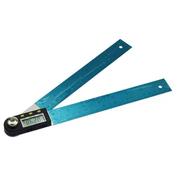 

200MM Stainless Steel Digital Display Protractor Inclinometer Level Box Waterproof Angle Finder Measure Gauge Ruler