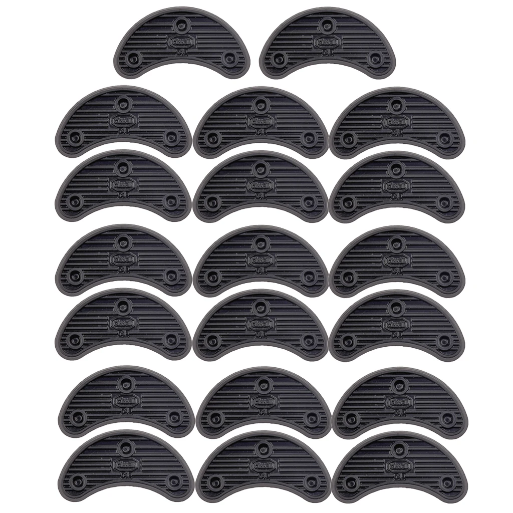 10Pairs Rubber Heel Saver Toe Plates Taps DIY Shoe Repair Supplies