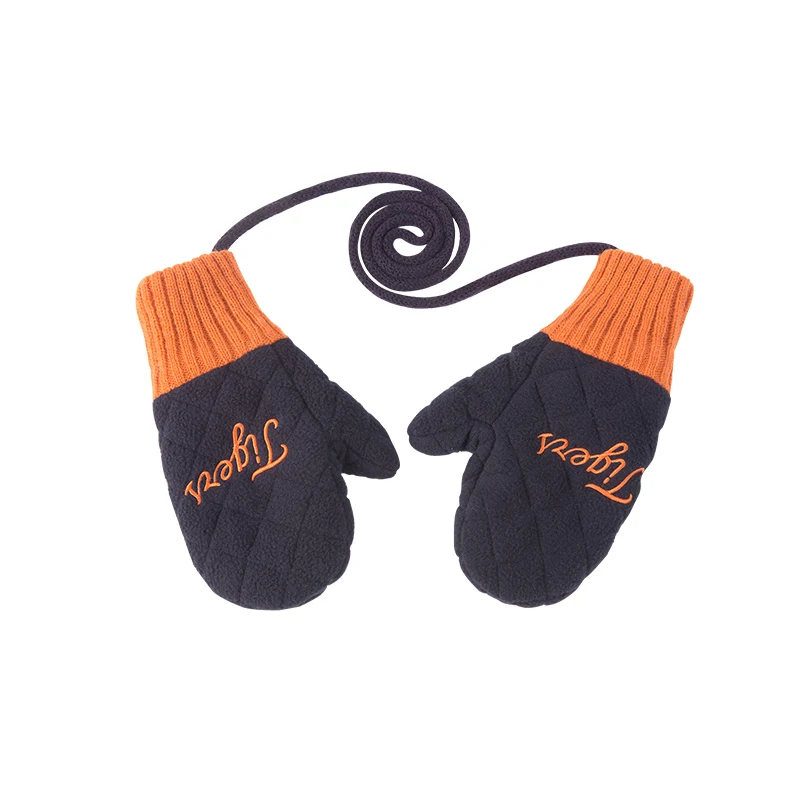Gloves Tiger Зимняя детская шапка с рождественским оленем, детская бархатная шапка кораллового цвета с капюшоном, детская шапка в масках для От 1 до 10 лет, шапка для мальчиков и девочек, шапки - Цвет: Gloves Tiger