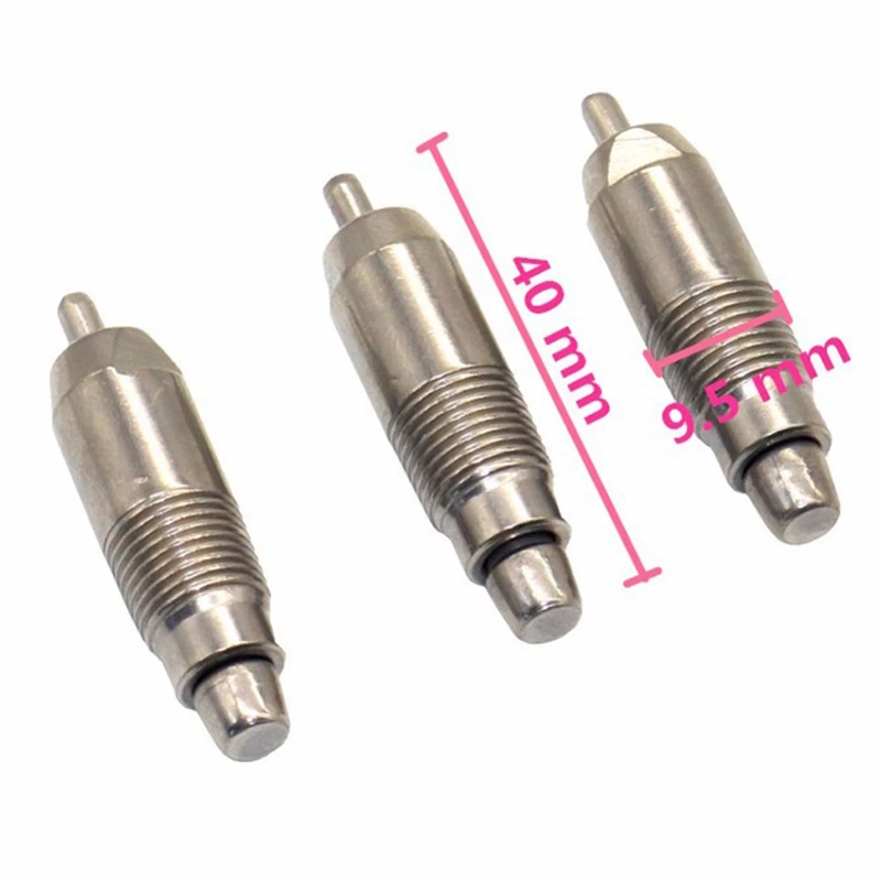 Stainless Steel Chicken Nipple Drinkers Chicken Water Nipples with 9.5Mm Thread Chicken Coop Farm Equipment Waterer 30 Pcs