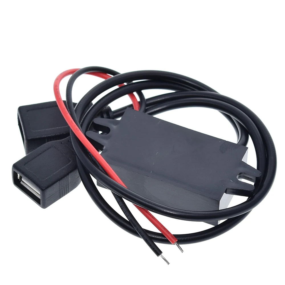 ShengYang Micro USB от 12 В до 5 3 А 15 Вт DC модуль преобразователя мощности автомобиля