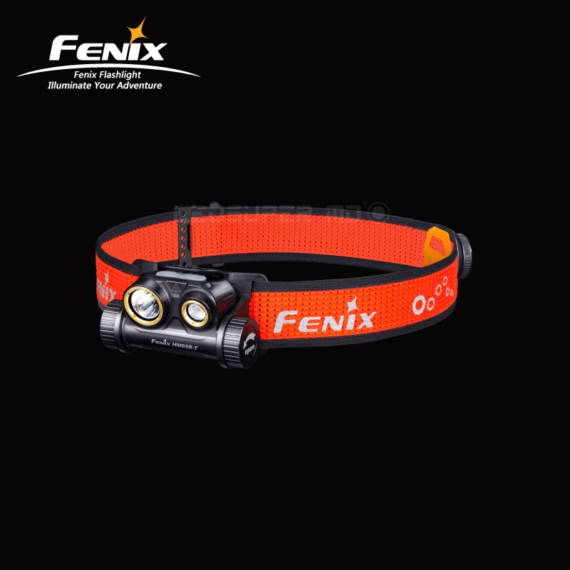 Фонарь налобный Fenix HM65R-T с двумя фонарями 1500 лм литий-ионный аккумулятор 3400 мАч |