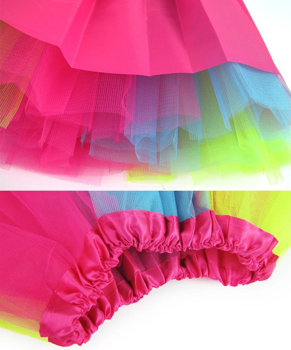 nike tennis skirt Princess Midi Fairy Tulle Skirt Pleated Dance Tutu Skirts Womens Lolita Petticoat Jupe Tulle Femme Party Puffy Skirts Adult pink skirt