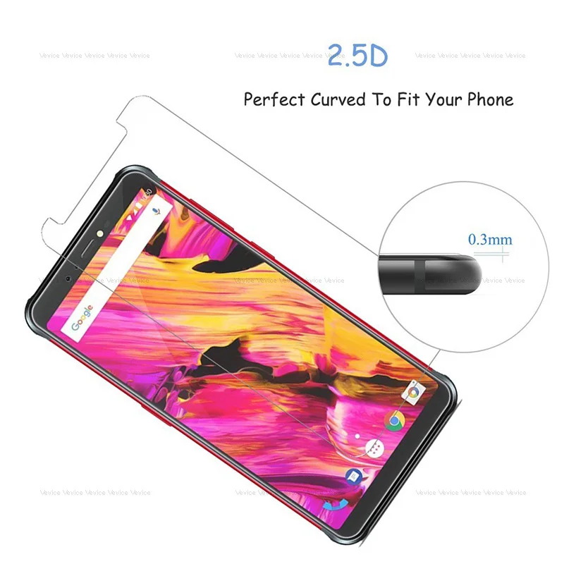 Для Vernee Mix 2 противоударный Закаленное Стекло 9H протектор экрана для VERNEE Mix2 V2Pro Mars Pro X1 X2 M3 M5 Защитная стеклянная пленка