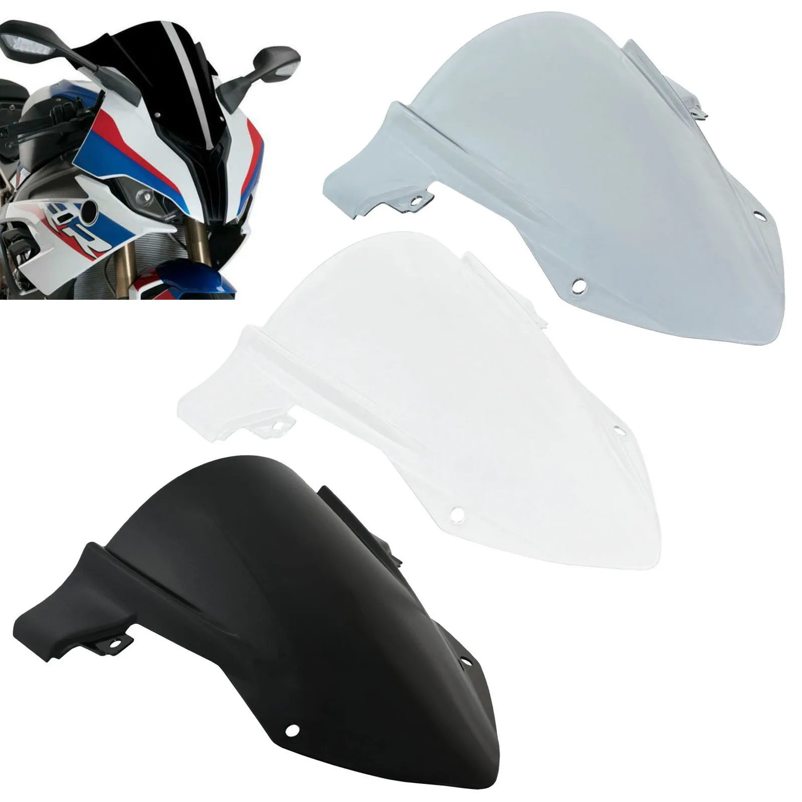 Запчасти для мотоциклов ветровое стекло с двойными пузырьками BMW S1000RR S 1000 RR K67 2019